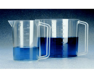 美國Nalgene 1223 帶柄帶刻度燒杯，聚甲基戊烯