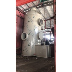 PP水噴淋塔降溫除塵設備制造商廠家誠信經(jīng)營湫鴻環(huán)保