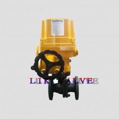 進口電動防爆碳鋼球閥（DC24V、DC220V、AC110V）