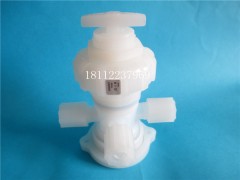 美國PARKER派克PFA手動(dòng)三通閥